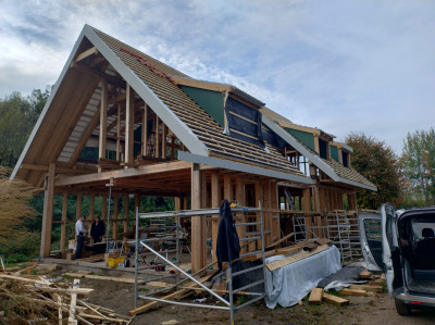 Realizacja domu w technologii szkieletowej w Holandii
